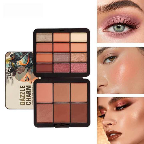Dazzle Charm Eyeshadow Palette & Blusher