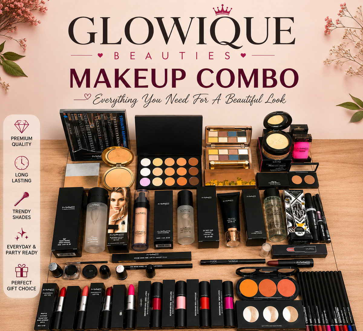 GlowiqueBeauties Shagun Makeup Combo Kit