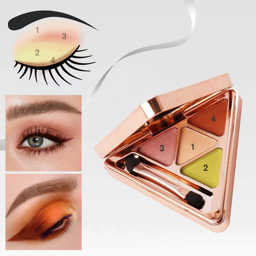 4 Colour Eyeshadow Palette