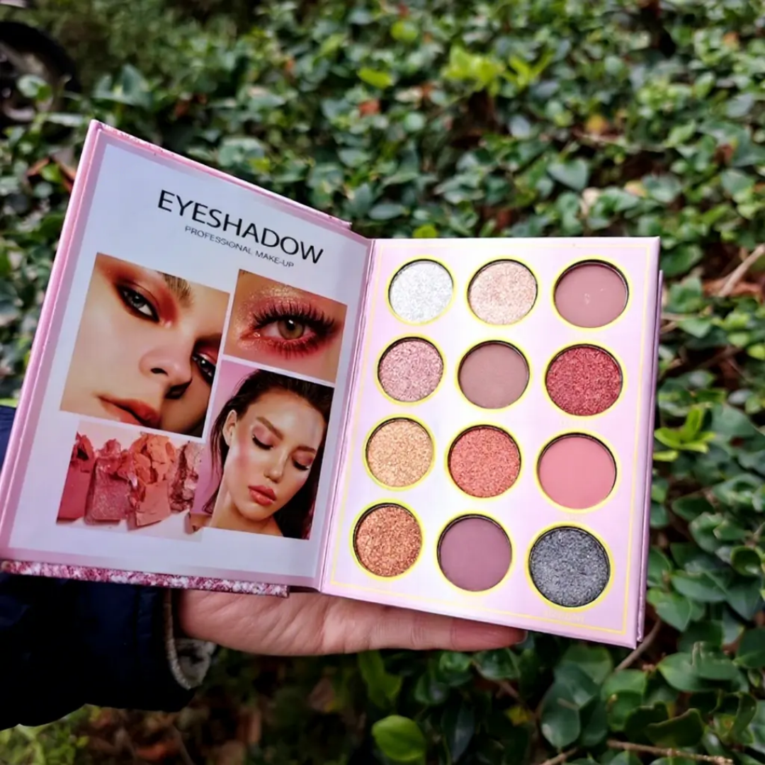 Oneyioo Multi-Layer All-In-One Makeup Palette Set (Eyeshadow, Blush, Highlighter & Lipsticks)